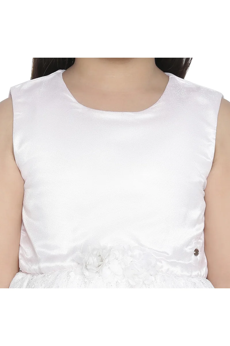 Spyby Girls Pink Color Dress - 2
