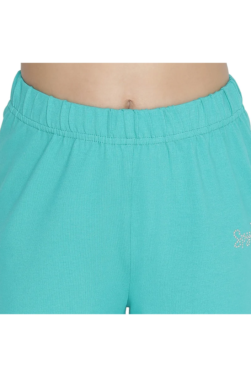 Spyby Girls Green Color Legging - 9