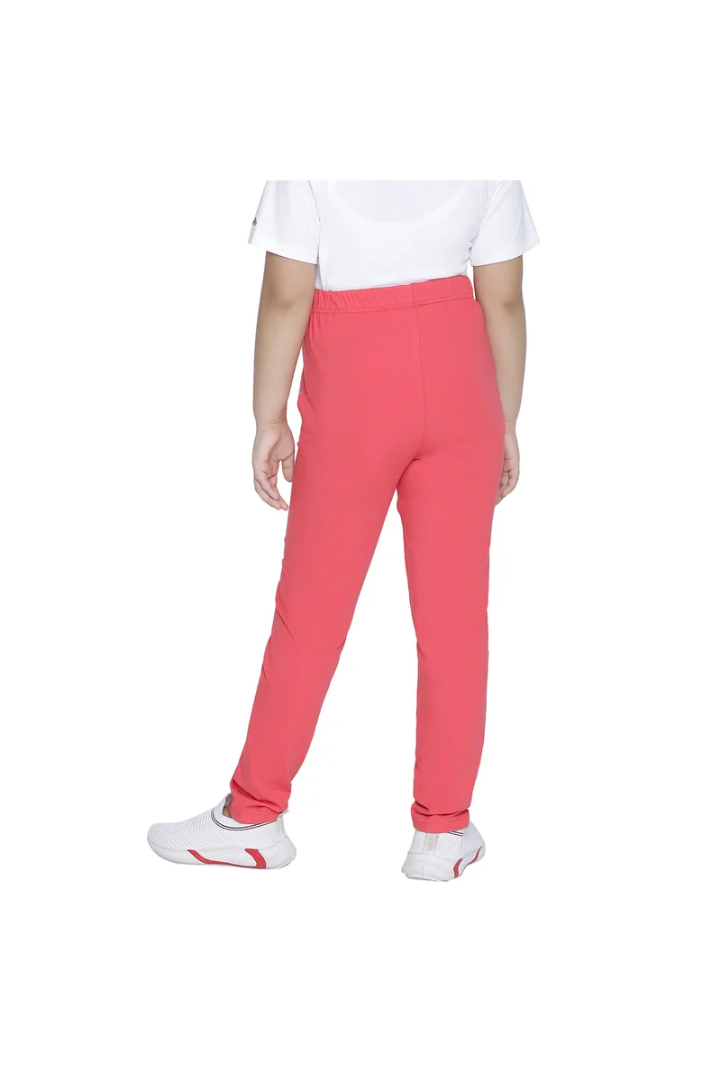 Spyby Girls Orange Color Legging - 4