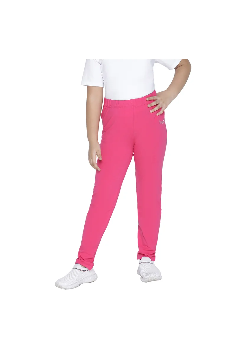 Spyby Girls Pink Color Legging