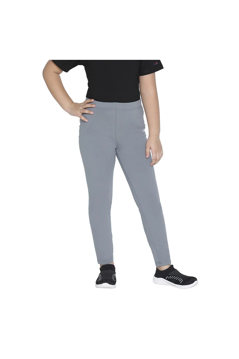 Spyby Girls Grey Color Legging