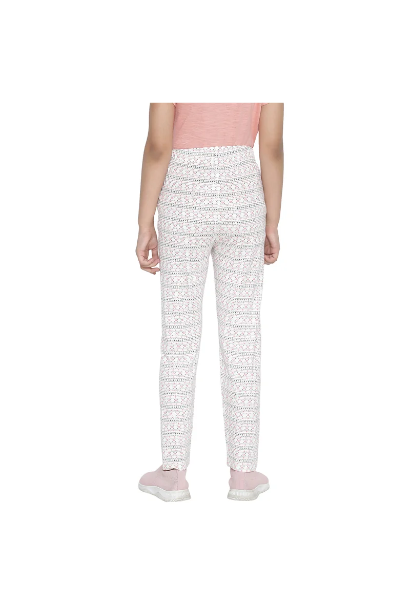 Spyby Girls White Color Legging - 3