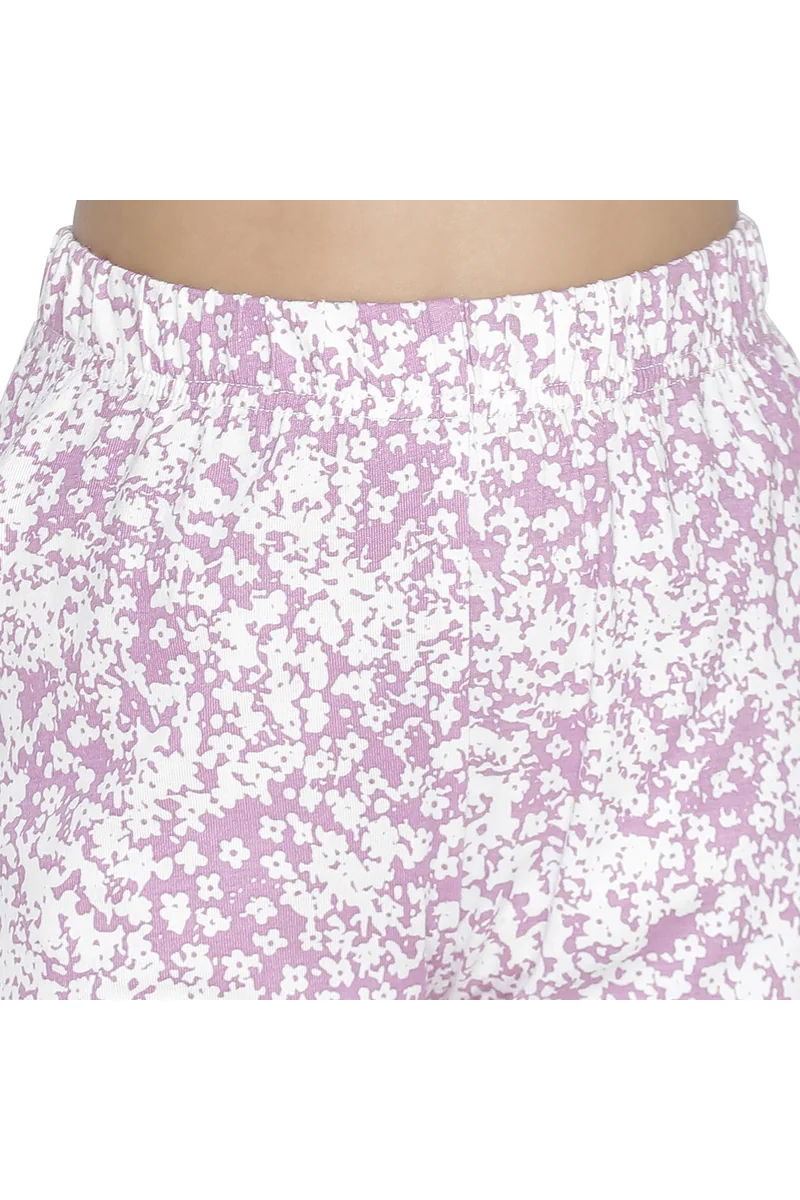 Spyby Girls Purple Color Legging - 5