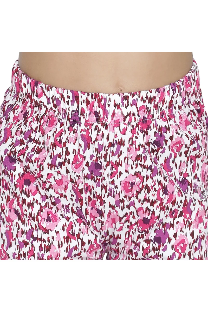 Spyby Girls Dark Pink Color Legging - 5