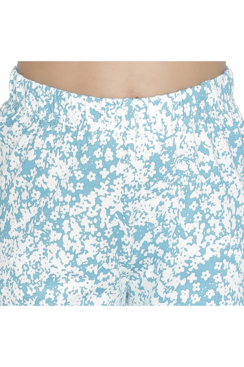 Spyby Girls Sky Blue Color Legging - 5