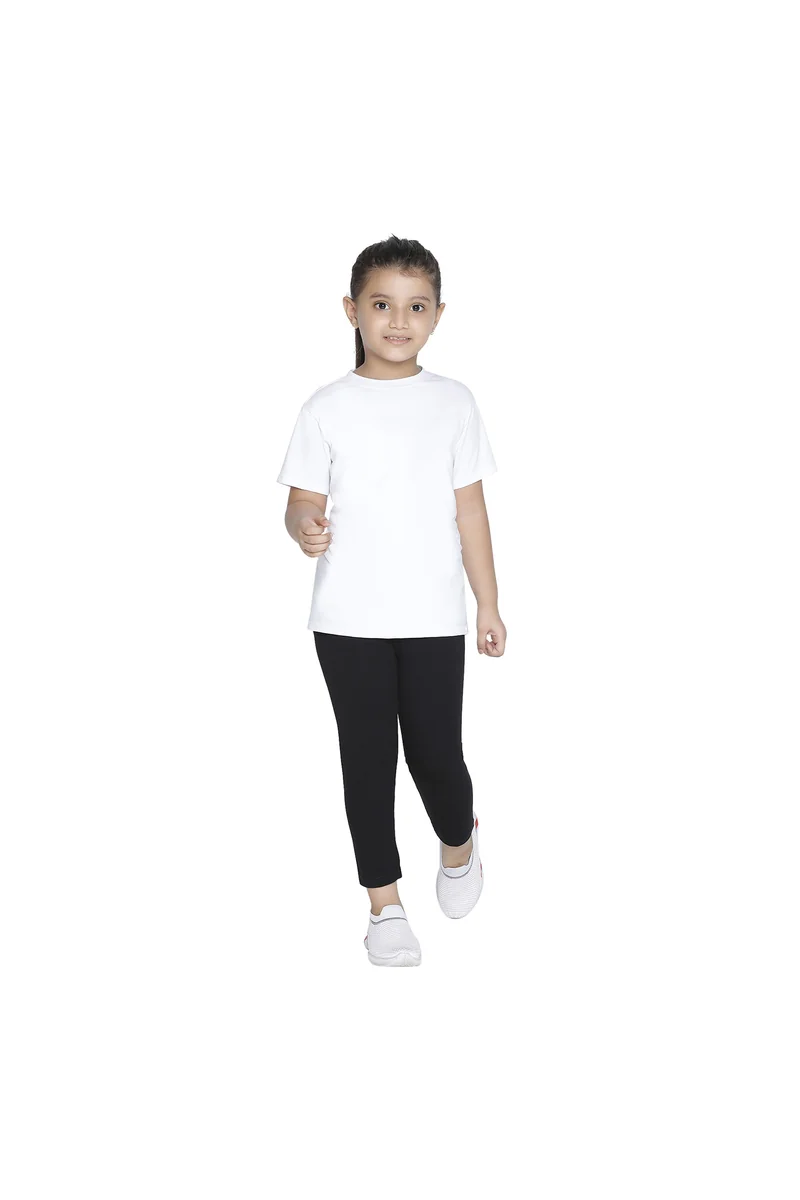 Spyby Girls Black Color Legging - 5