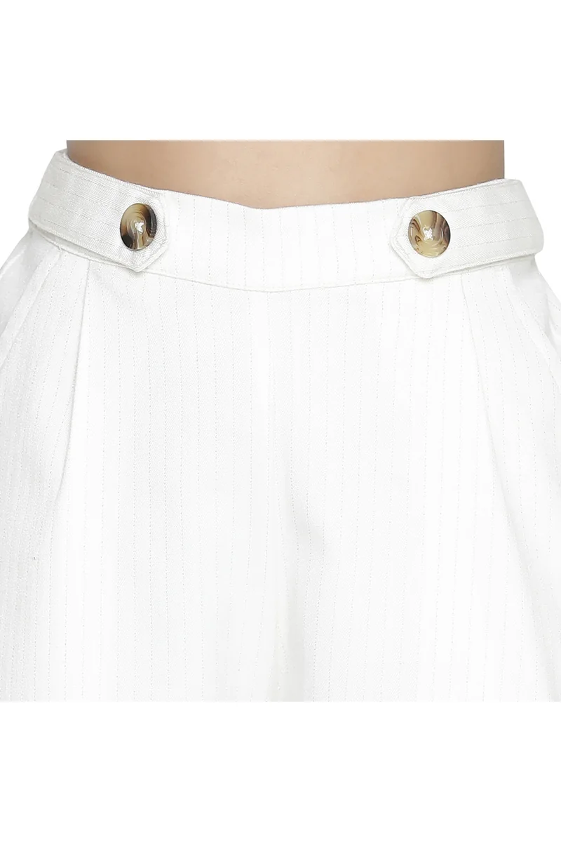 Spyby Girls White Trouser - 2