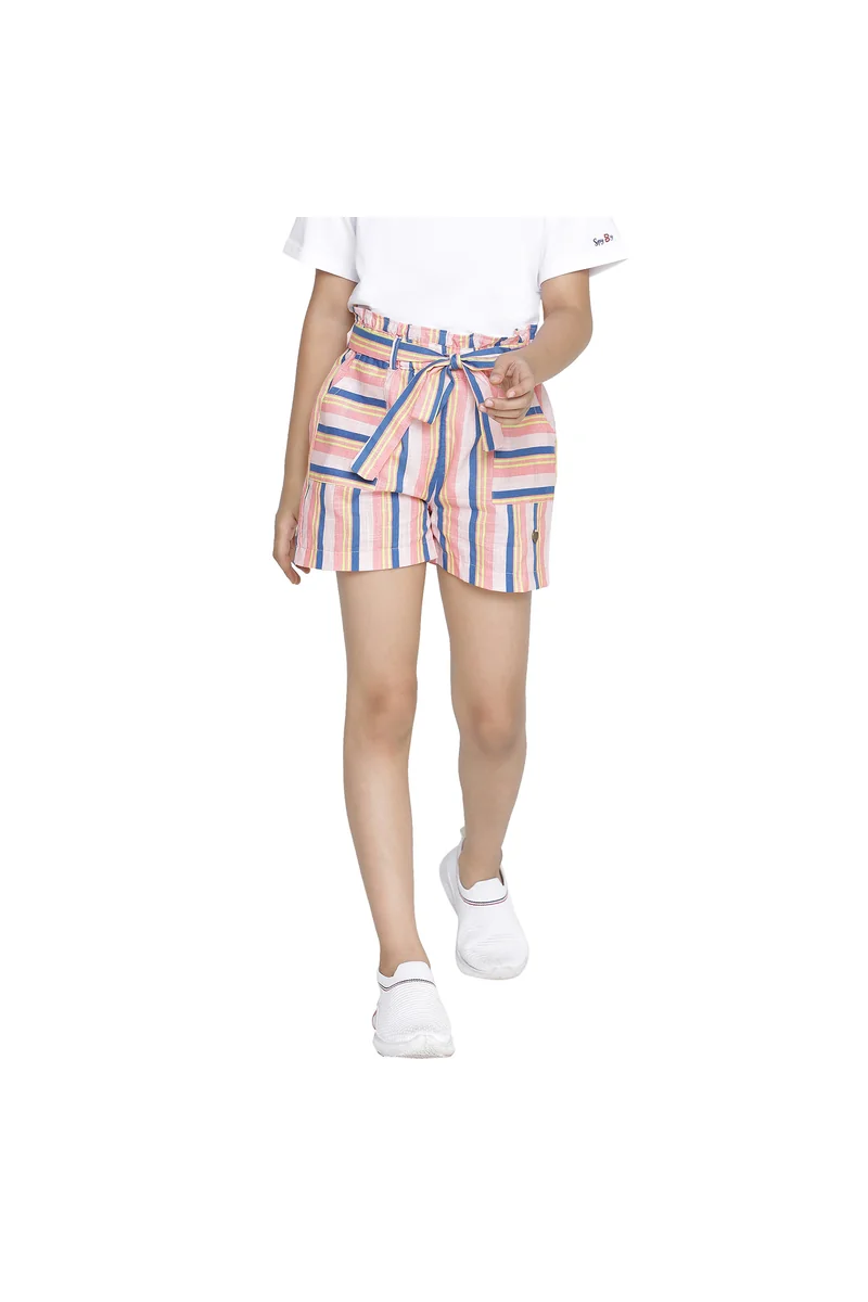 Spyby Girls Multicolor Short