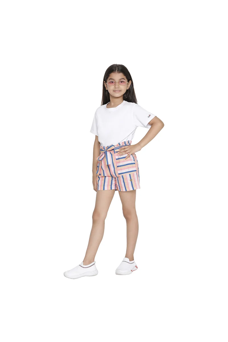 Spyby Girls Multicolor Short - 4