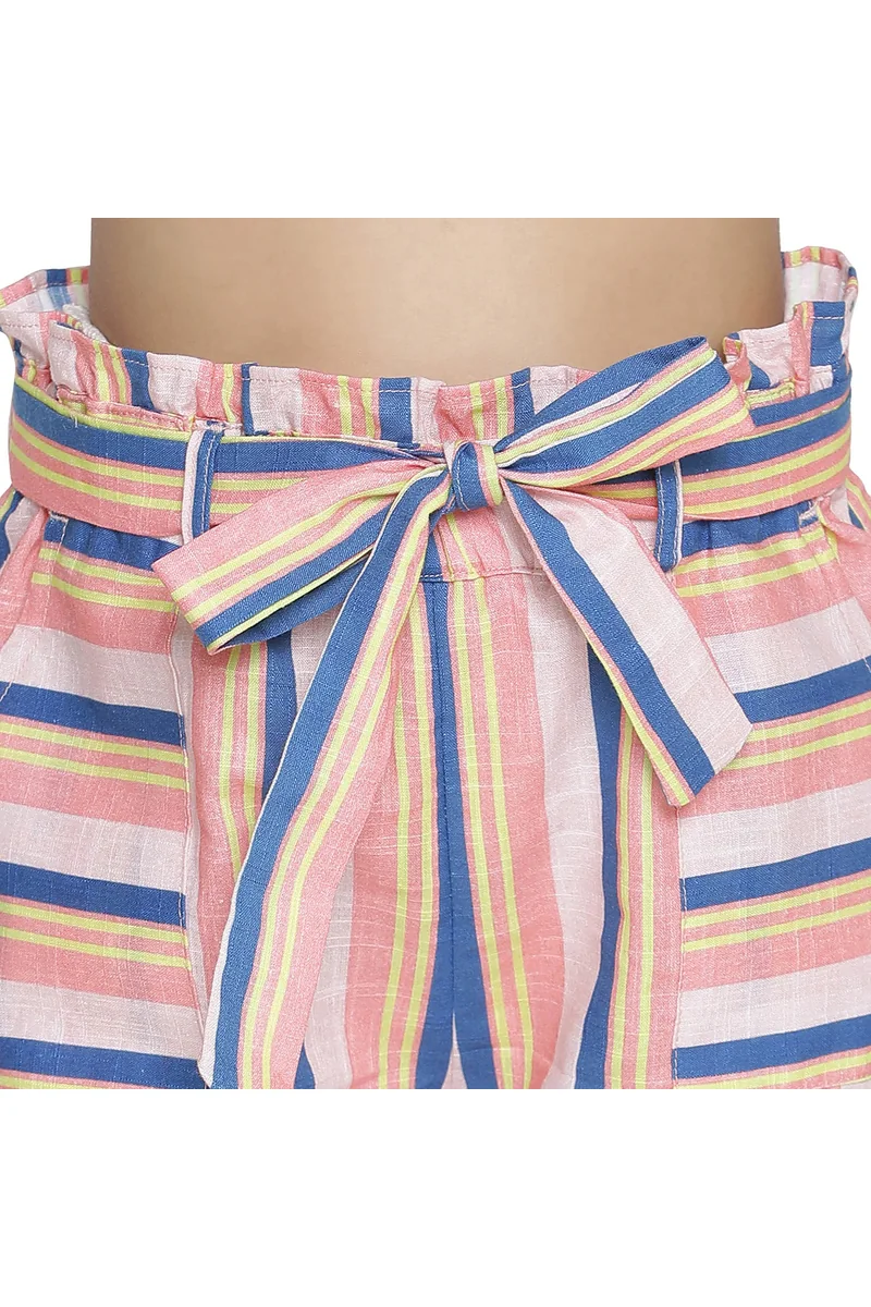 Spyby Girls Multicolor Short - 5