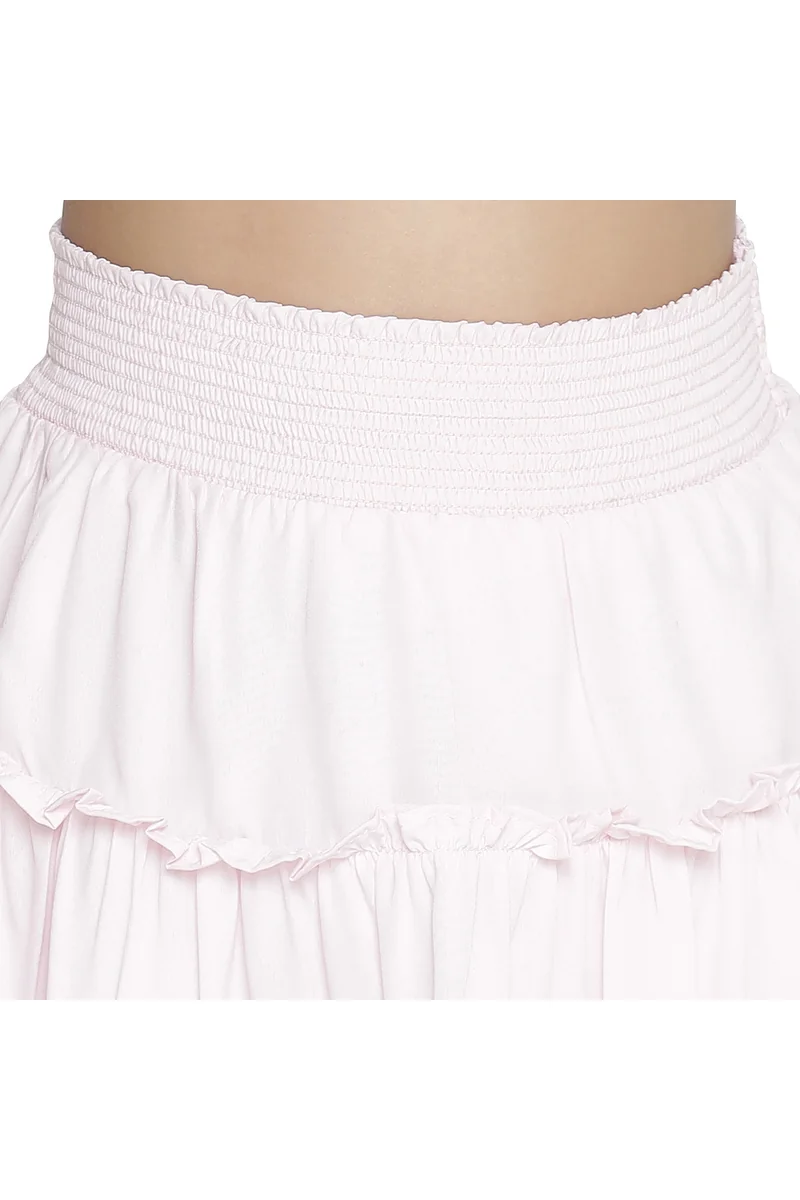 Spyby Girls Pink Color Skirt - 5