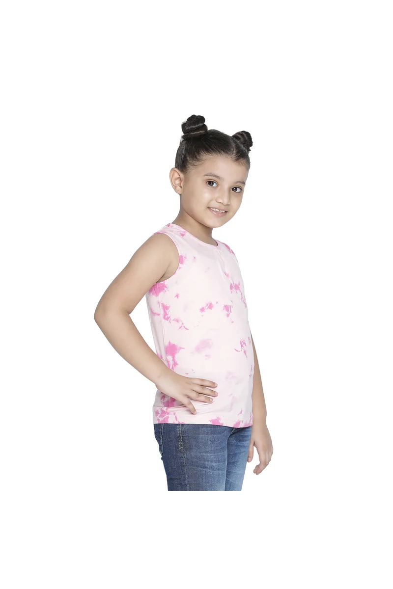 Spyby Girls Pink Color T-Shirt - 3