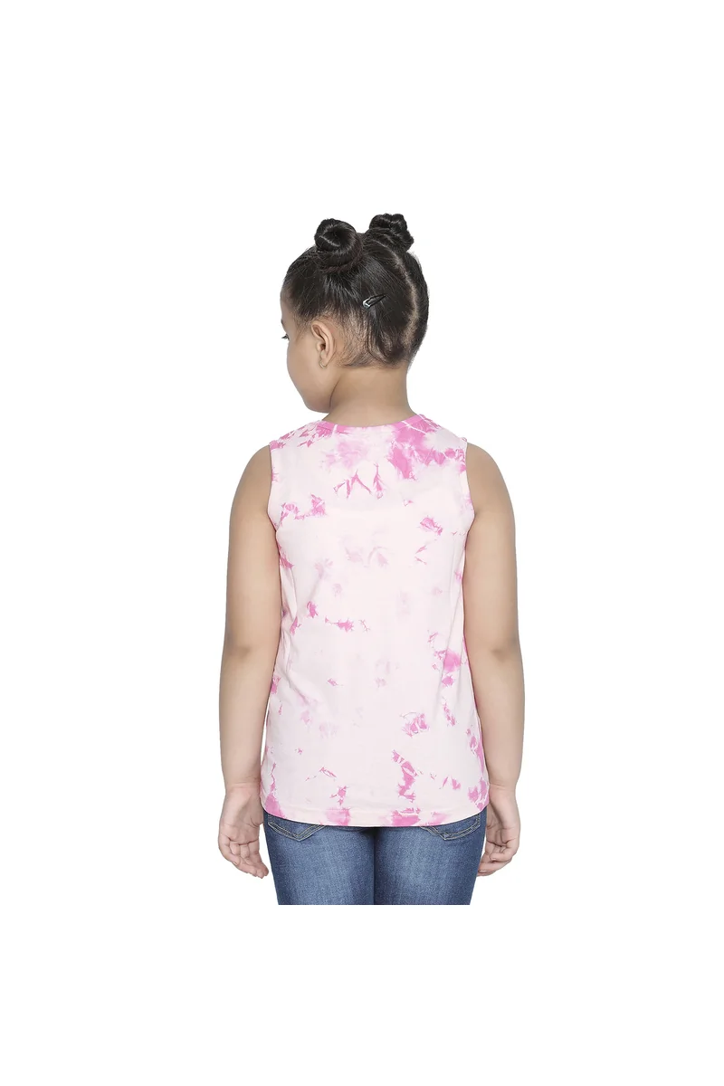 Spyby Girls Pink Color T-Shirt - 4