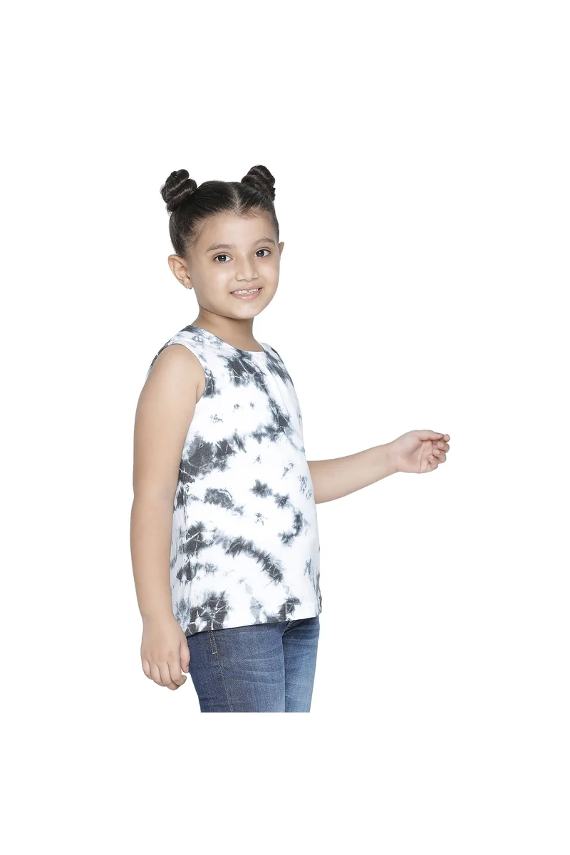 Spyby Girls Black Color T-Shirt - 2