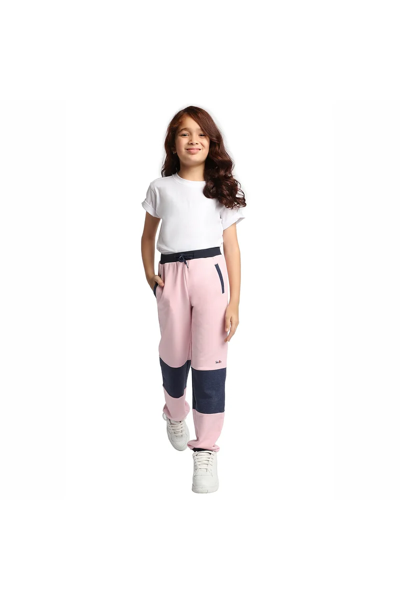 Spyby Girls Blue Color Jogger - 2