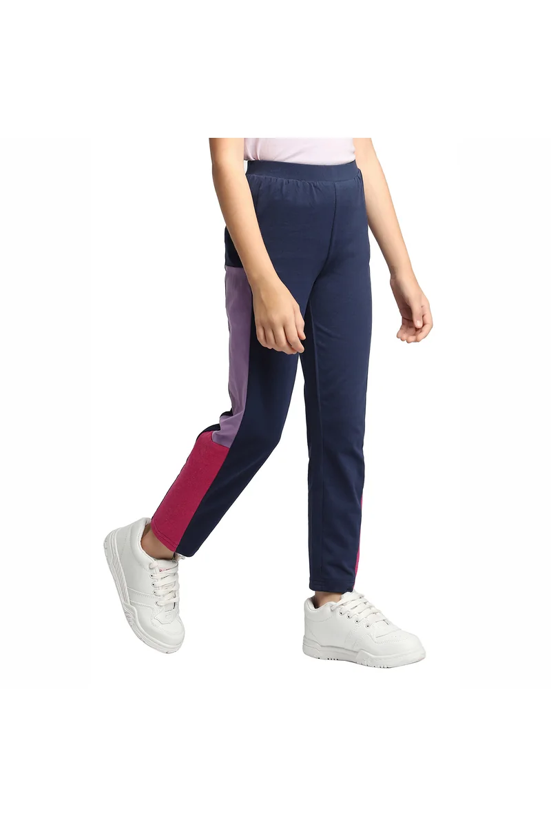 Spyby Girls Blue Color Legging - 3