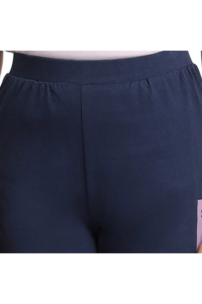 Spyby Girls Blue Color Legging - 5