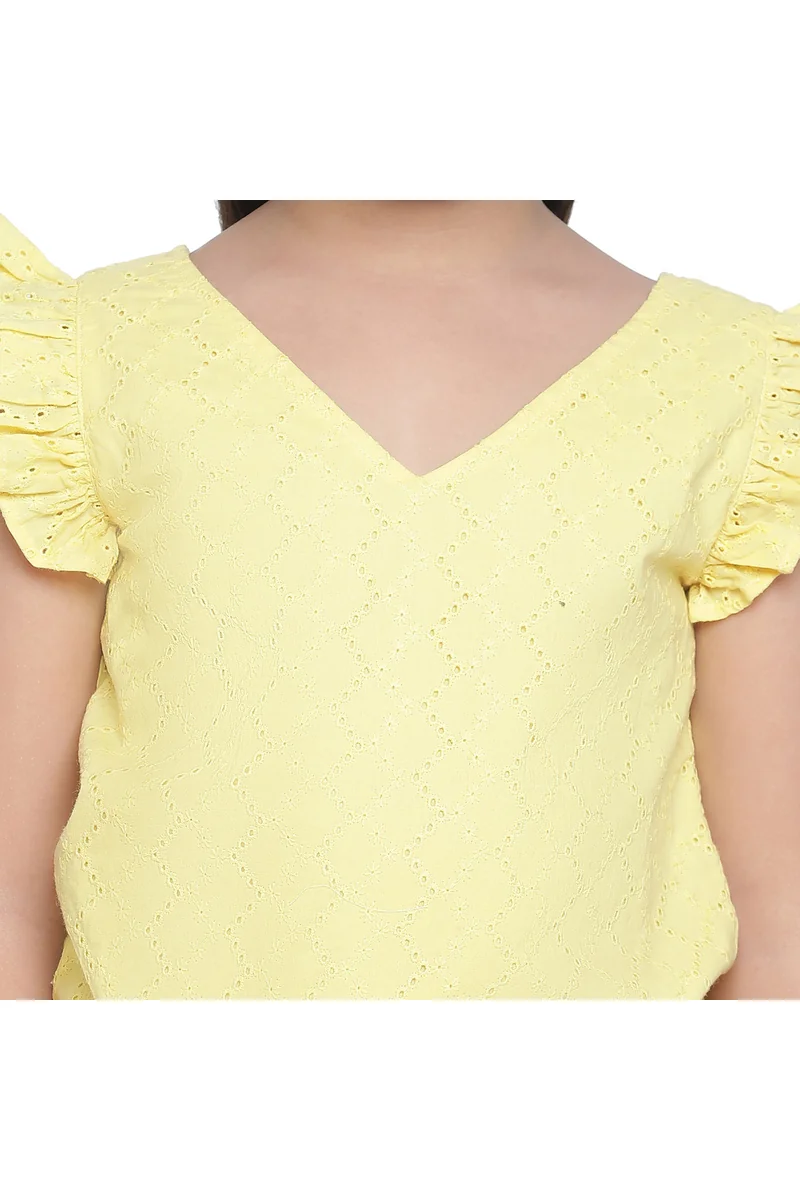 Spyby Tone On Tone Cotton Playsuit - 5