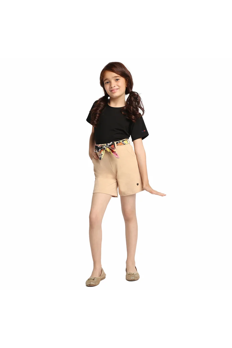 Spyby Girls Multicolor Short - 2