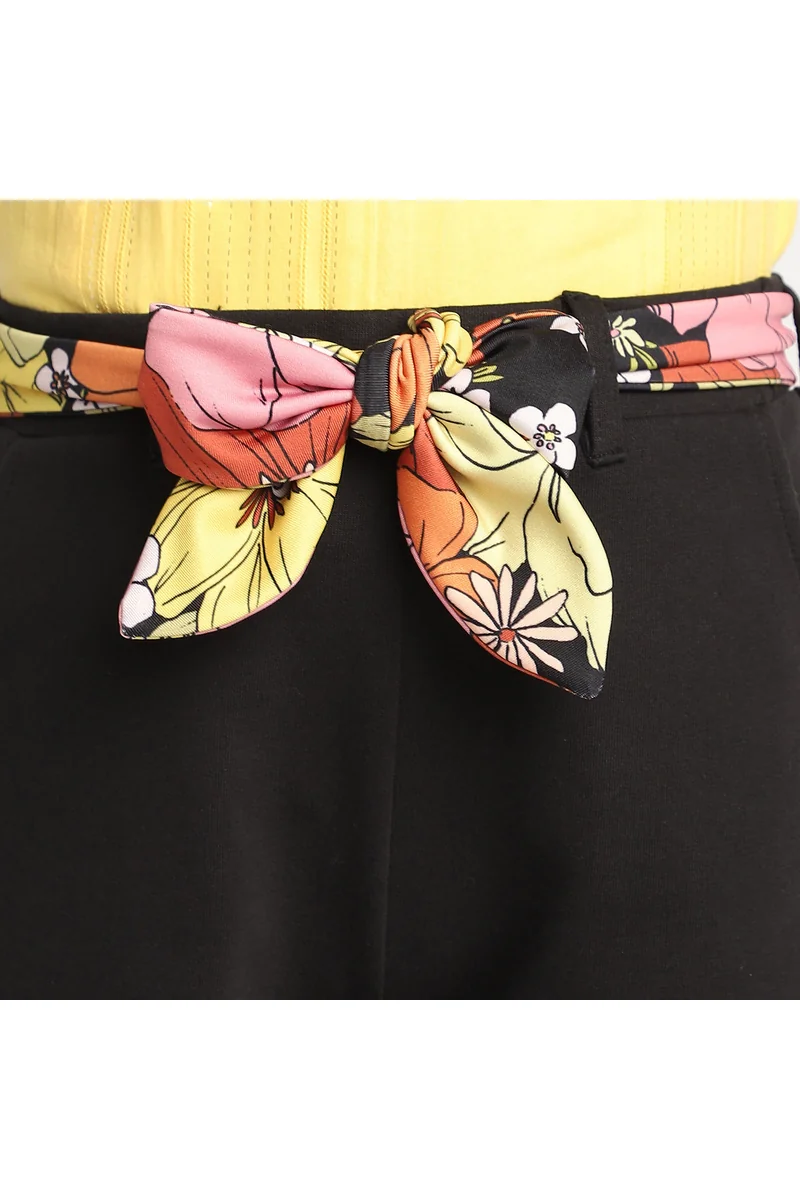 Spyby Girls Black Color Short - 5