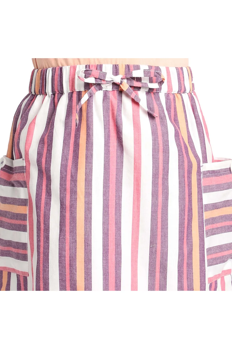 Spyby Girls Multicolor Skirt - 5