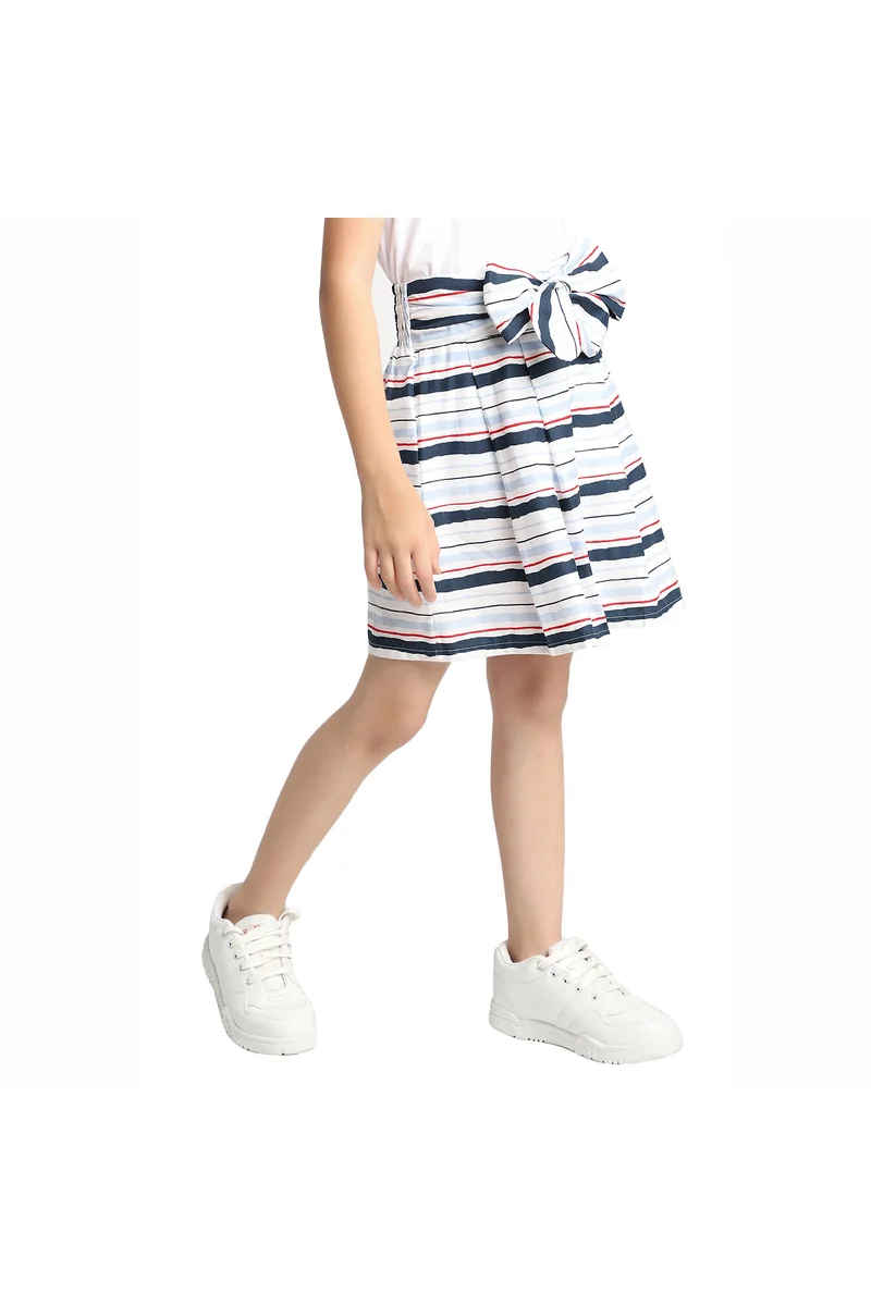 Spyby Girls Multicolor Skirt - 3