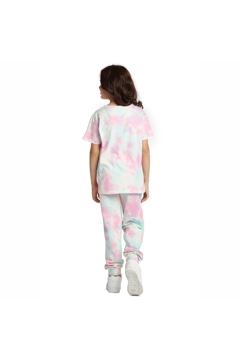 Spyby Girls Light Pink Color Clothing Set - 3