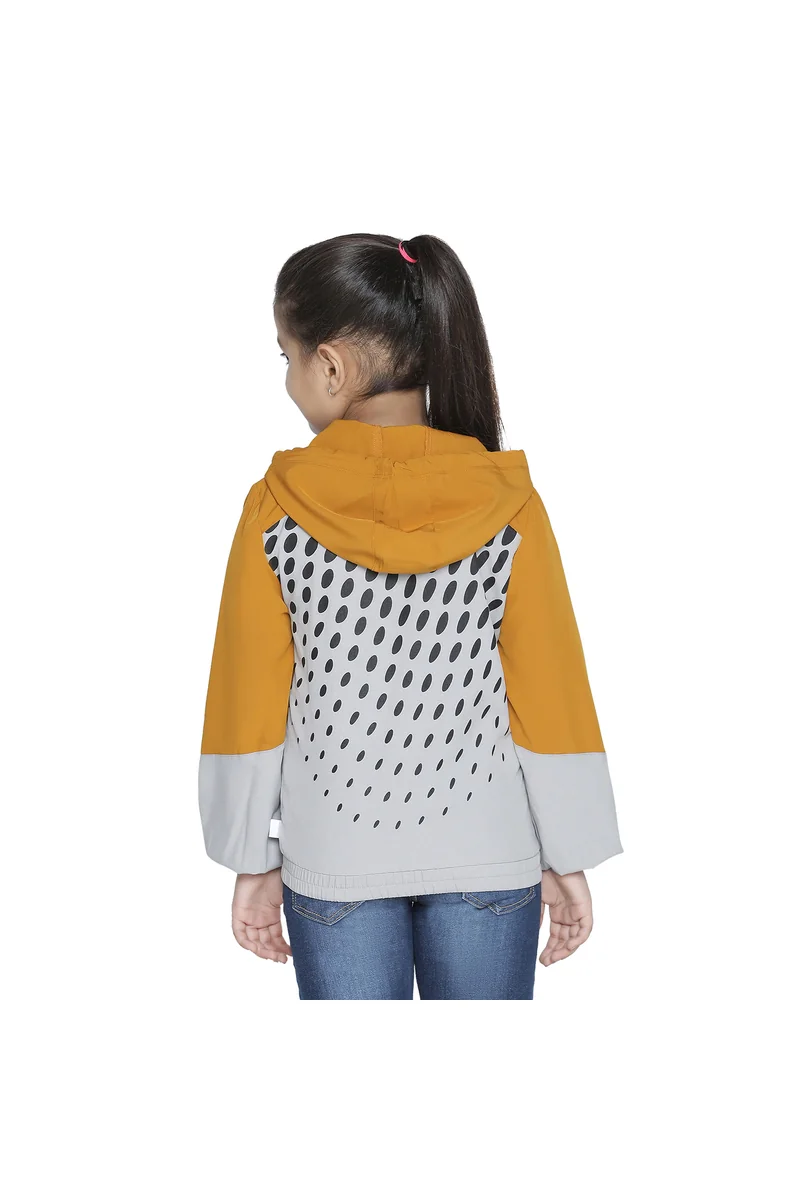 Spyby Girls Brown Color Jacket - 4