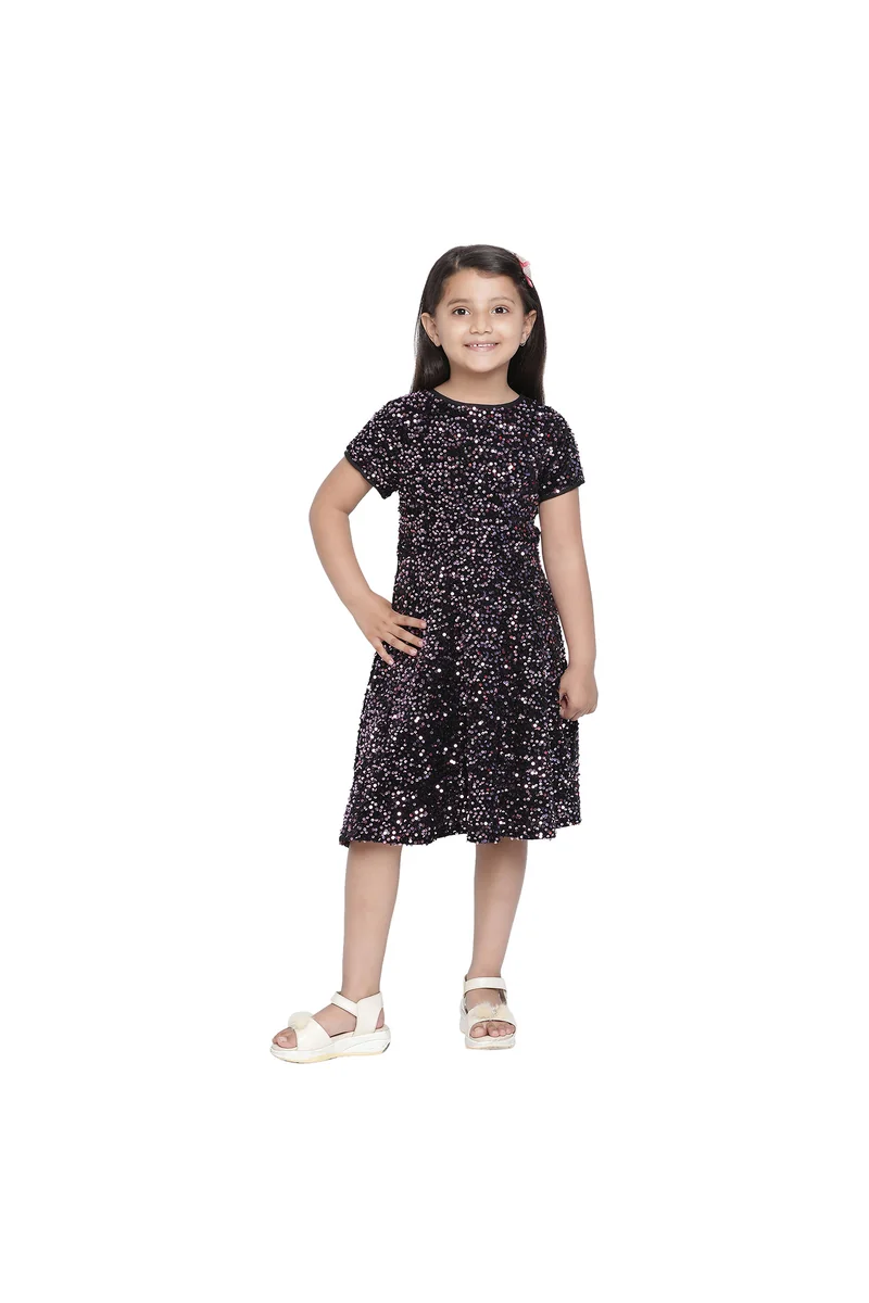 Spyby Girls Pink Color Dress
