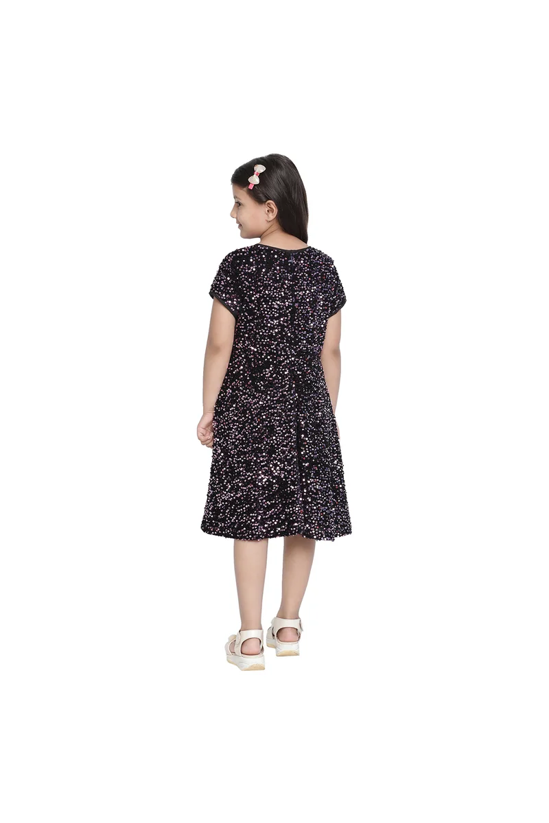 Spyby Girls Pink Color Dress - 4