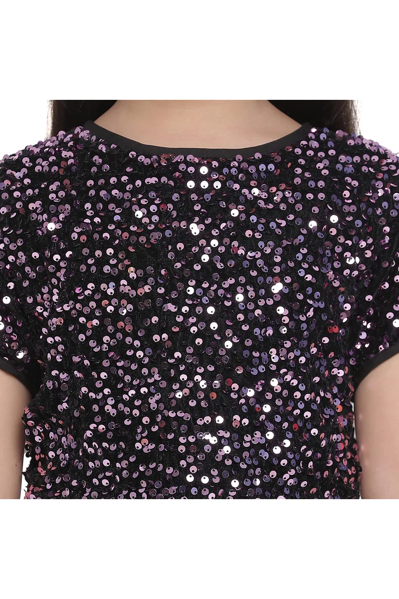 Spyby Girls Pink Color Dress - 5