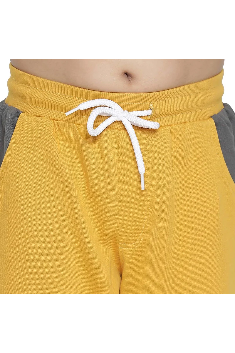 Spyby Boys Grey Color Strip Print Jogger - 5