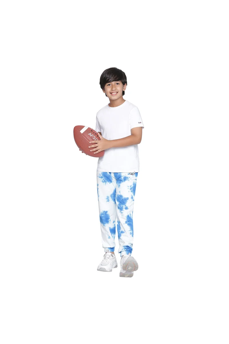 Spyby Boys Blue Color Jogger - 5