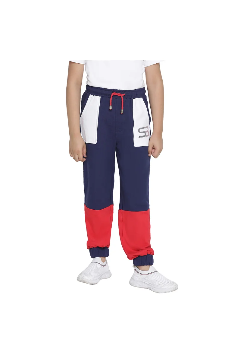 Spyby Boys Navy Blue Color Jogger