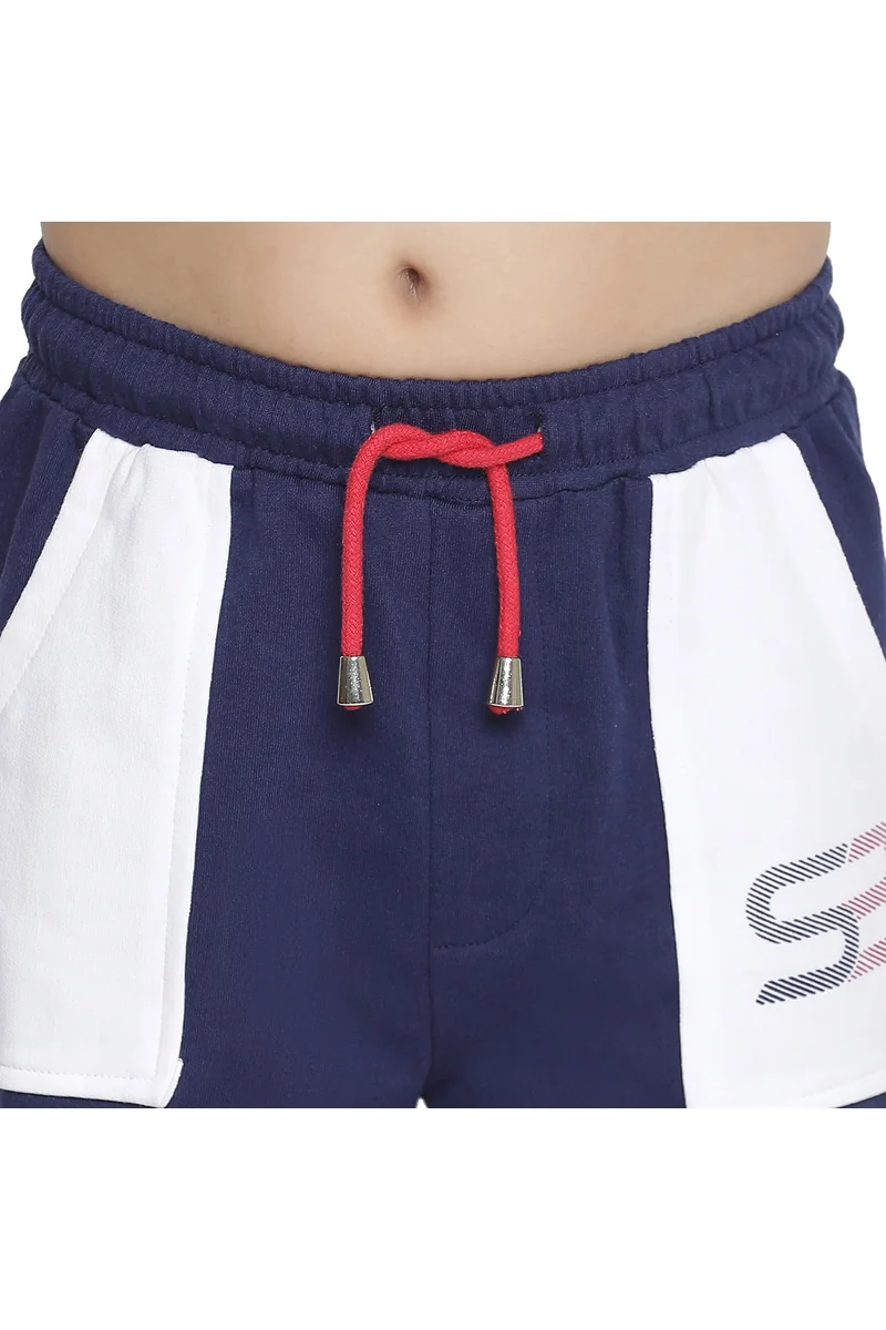 Spyby Boys Navy Blue Color Jogger - 5