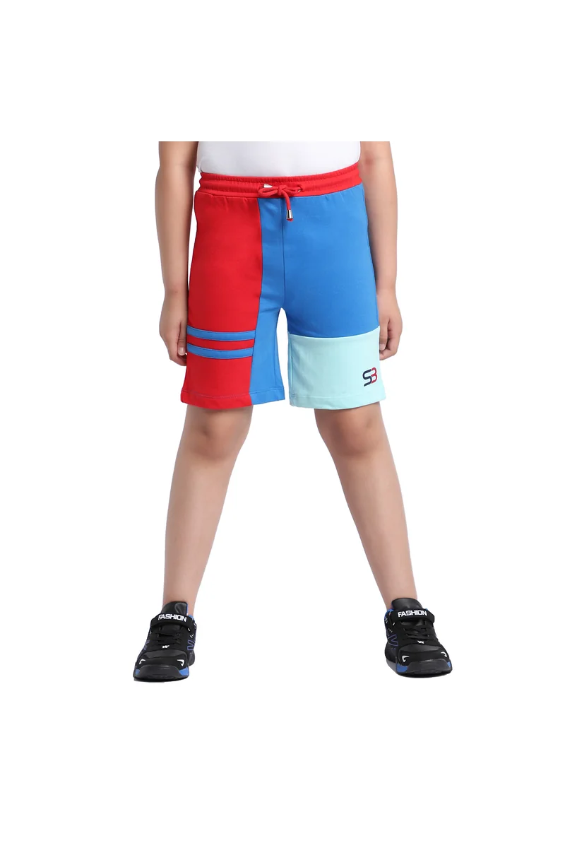 Spyby Boys Red Color Short