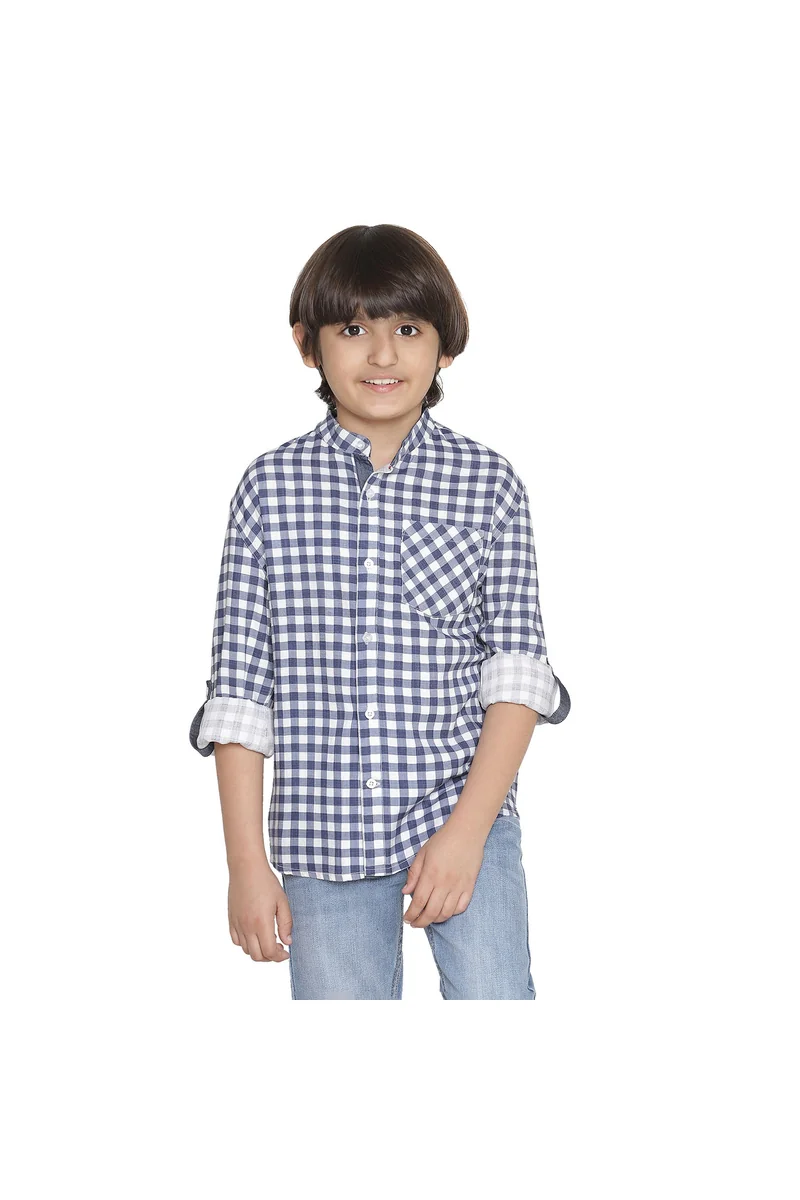 Spyby Boys Blue Color Shirt