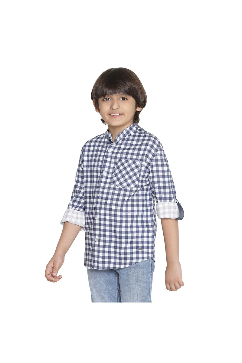 Spyby Boys Blue Color Shirt - 2