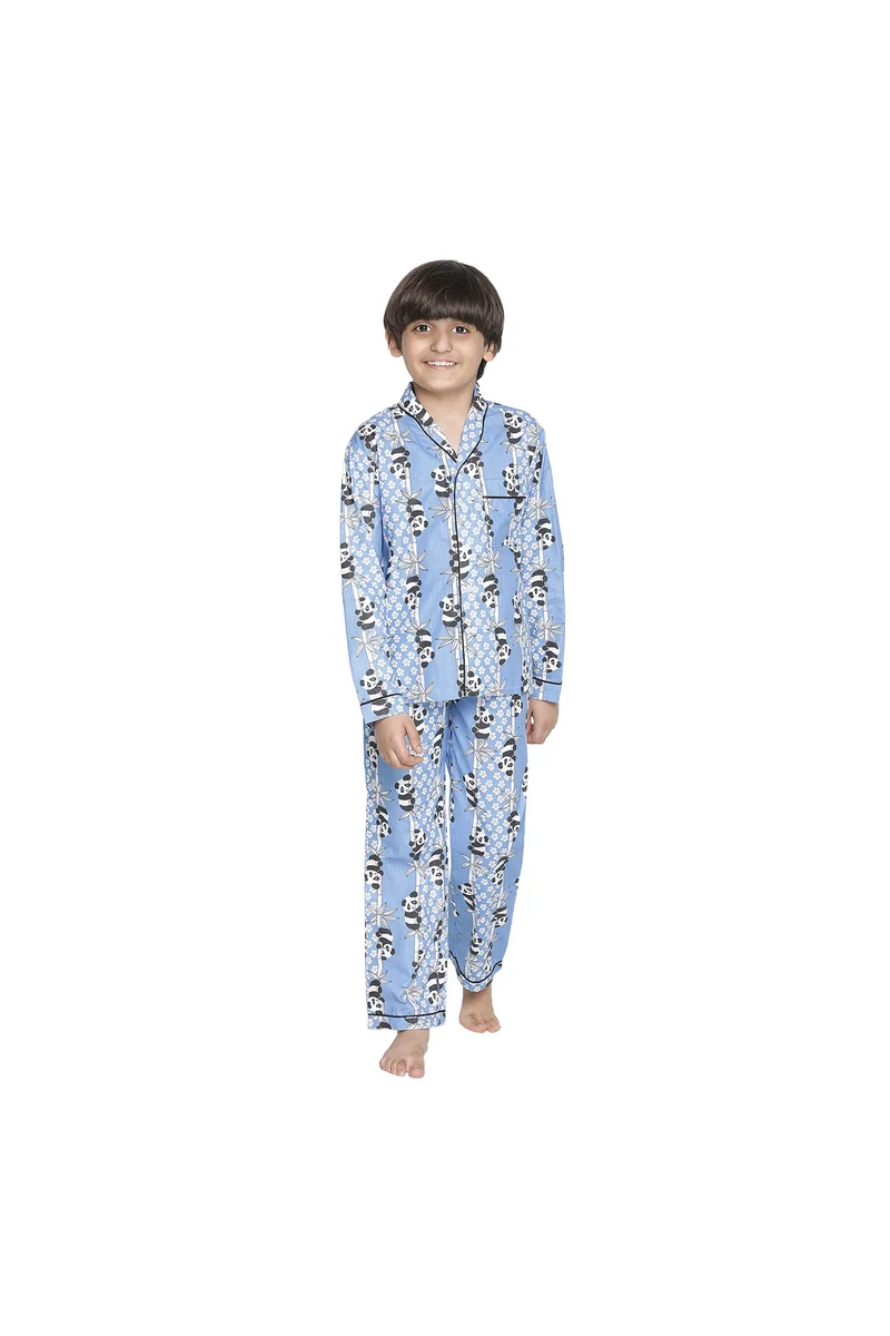 Spyby Boys Yellow Color Night Suit
