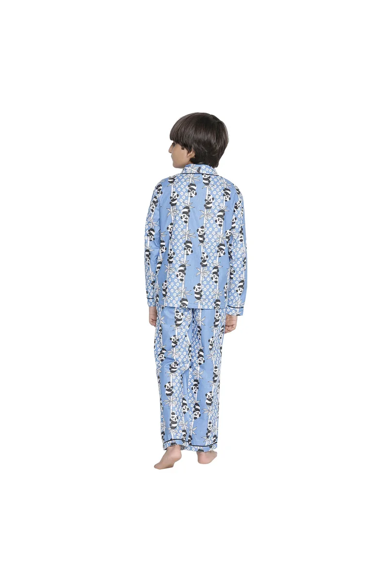 Spyby Boys Yellow Color Night Suit - 3