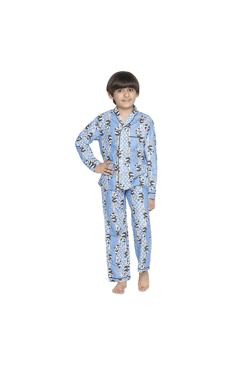 Spyby Boys Yellow Color Night Suit - 4