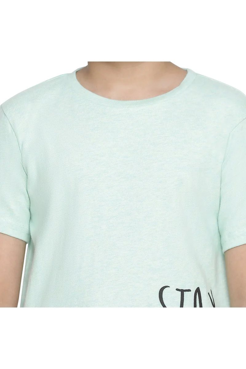 Spyby Boys Olive Color T-Shirt - 5
