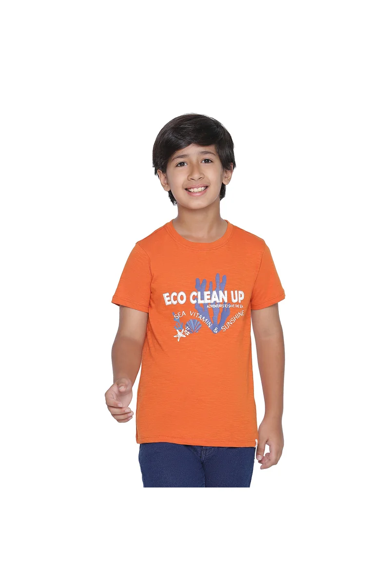 Spyby Boys Blue Color T-Shirt