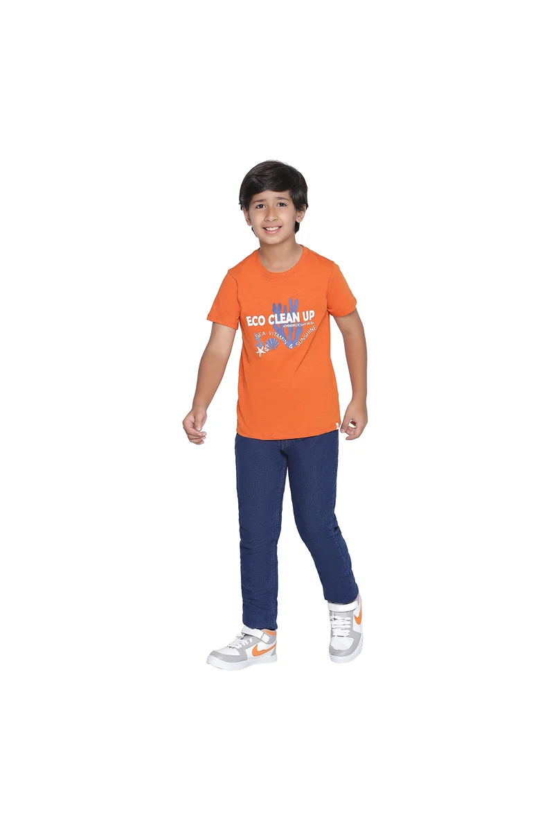 Spyby Boys Blue Color T-Shirt - 6