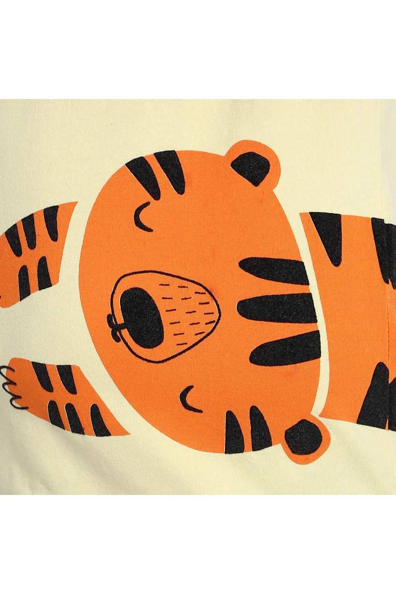 Spyby Boys Yellow Color T-Shirt - 5