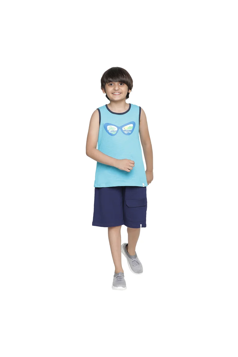 Spyby Boys Navy Color Clothing Set