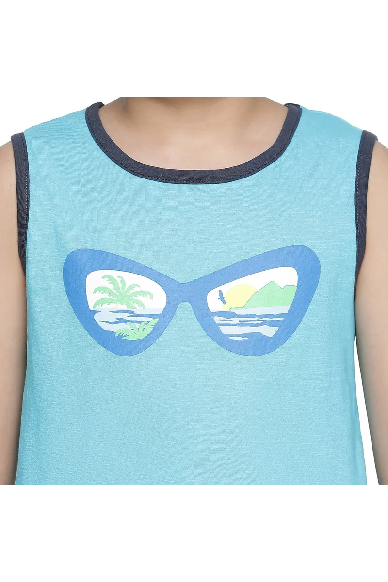 Spyby Boys Navy Color Clothing Set - 5