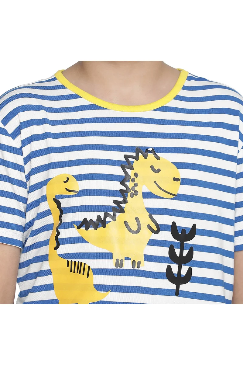 Spyby Boys Blue Color Clothing Set - 5