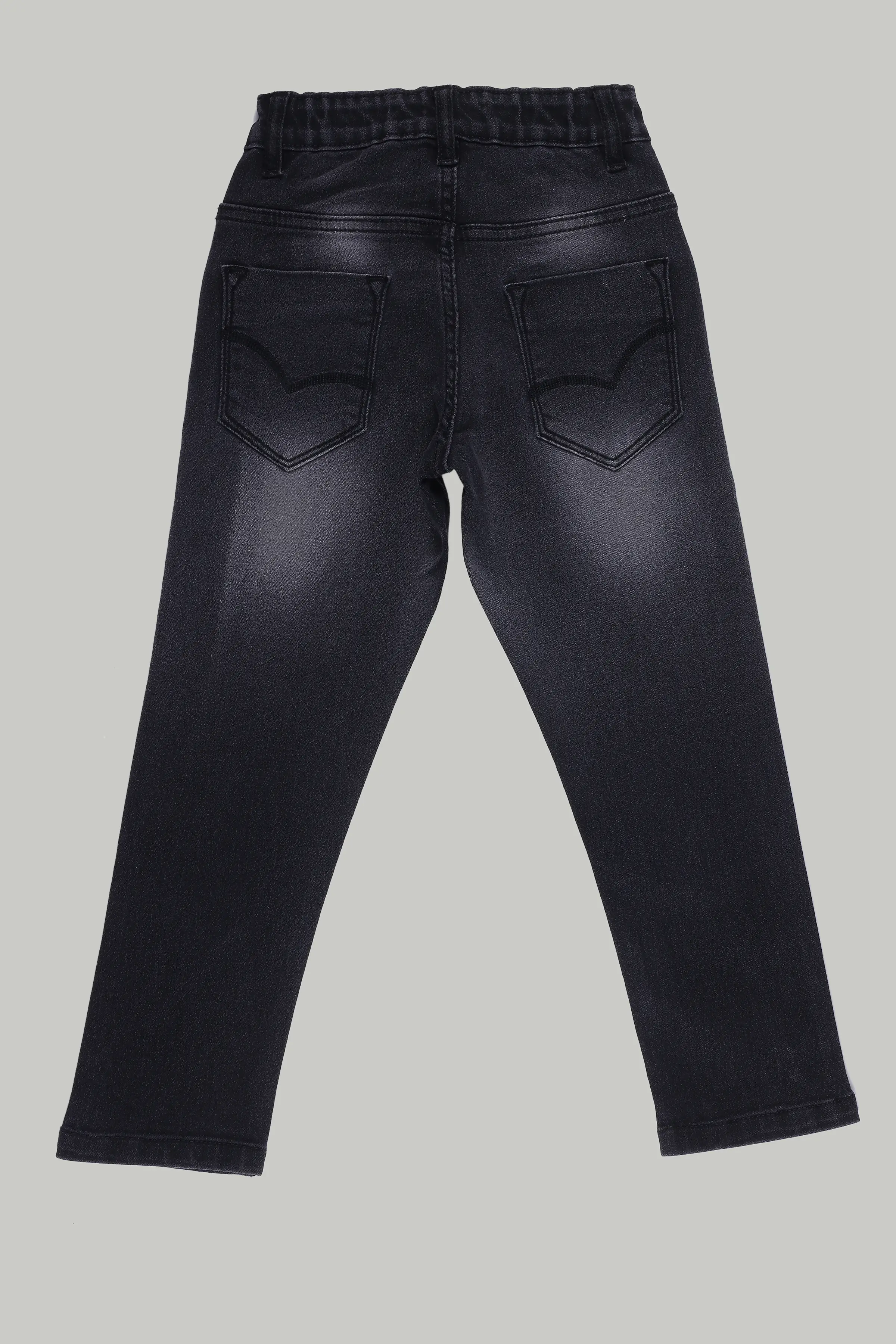 Spyby Boys Black Color Jeans - 3