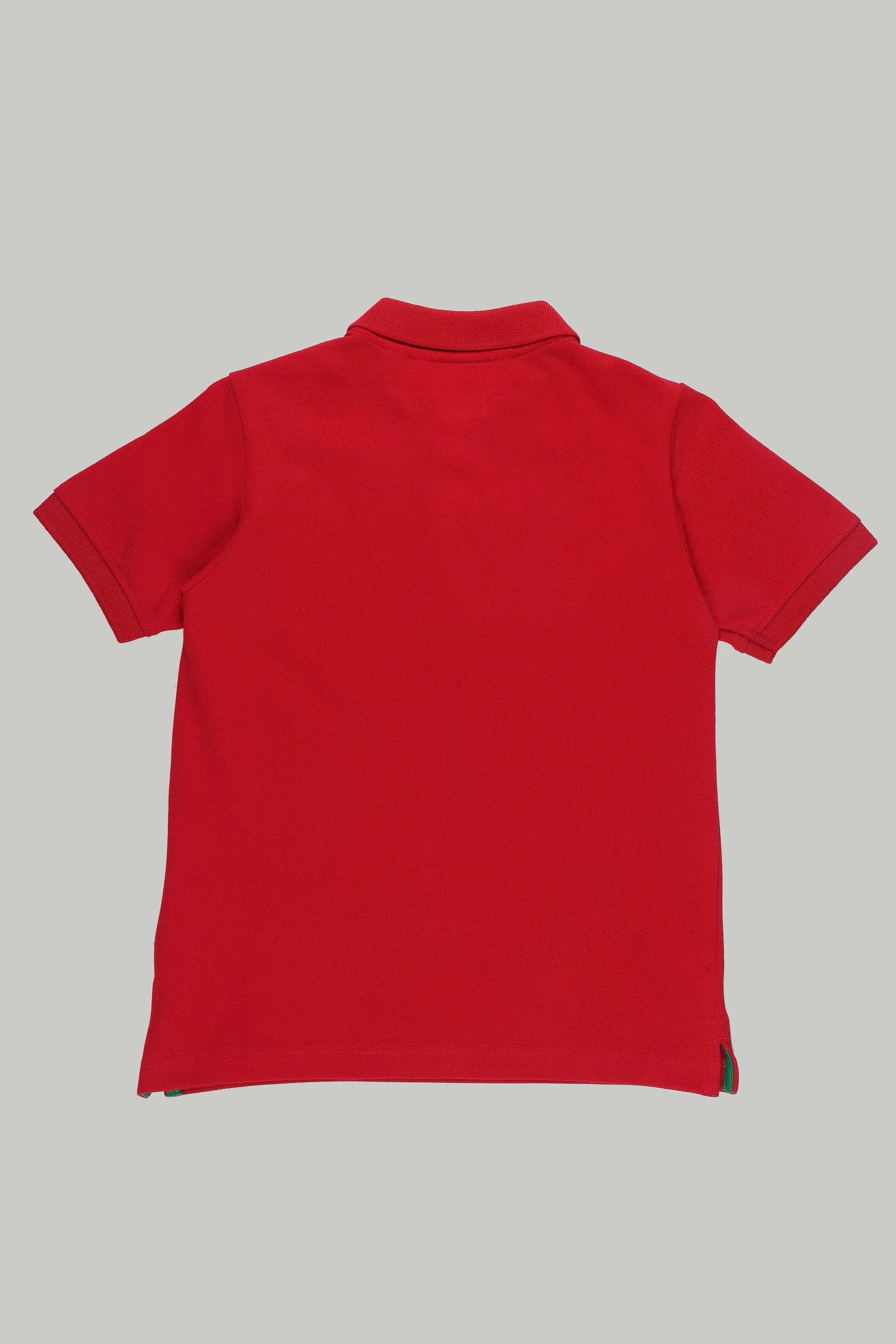 Spyby Boys Red Color Polo T-Shirt - 3